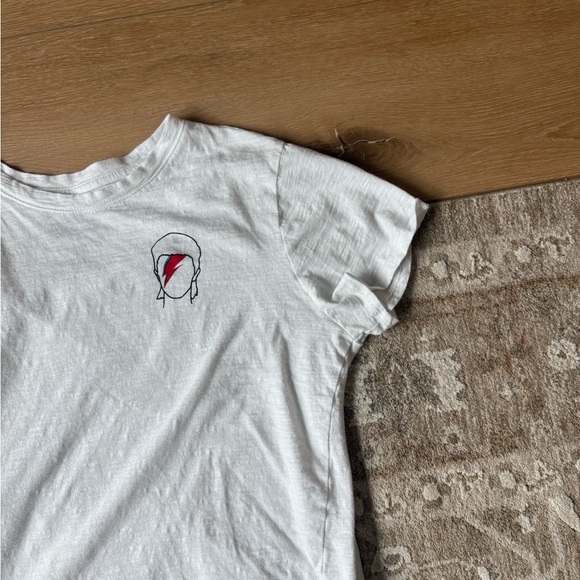 Bowie white tee - Picture 2 of 4
